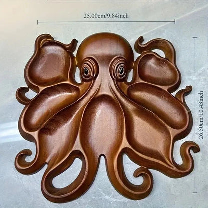 Snackplatte | Servierbrett aus Massivholz | In Tierform | NaturKueche