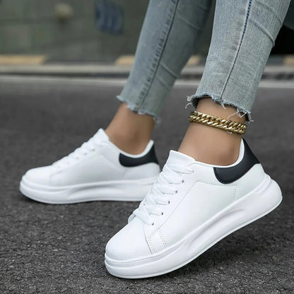 Sneakers Dames | Orthopedisch & Tijdloos Wit Design