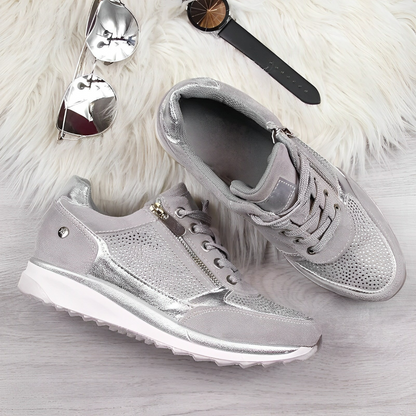 Moriana – Women Sneakers With Side Zipper Easy Fit