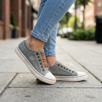 Sneakers dame | Komfortable sneakers med let design