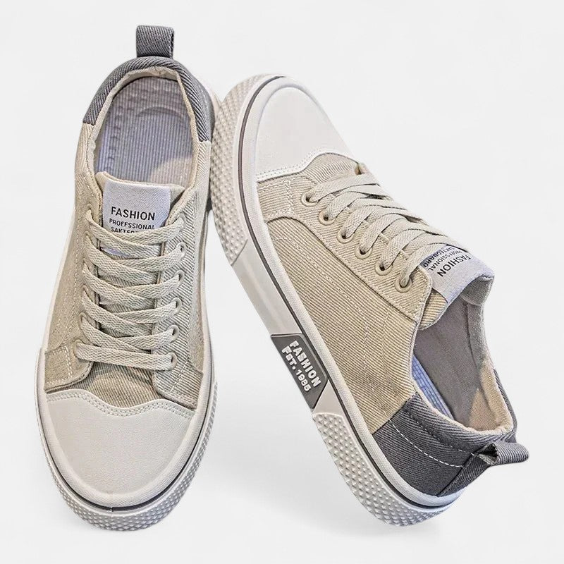 Sneakers herre | Grønne casual sneakers i moderne design