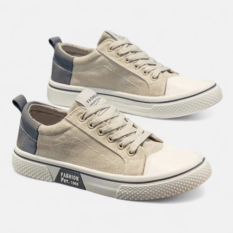 Sneakers herre | Grønne casual sneakers i moderne design