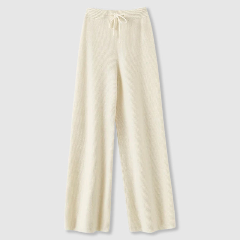 Madison | Women Winter szerokie nogawki Knit pants