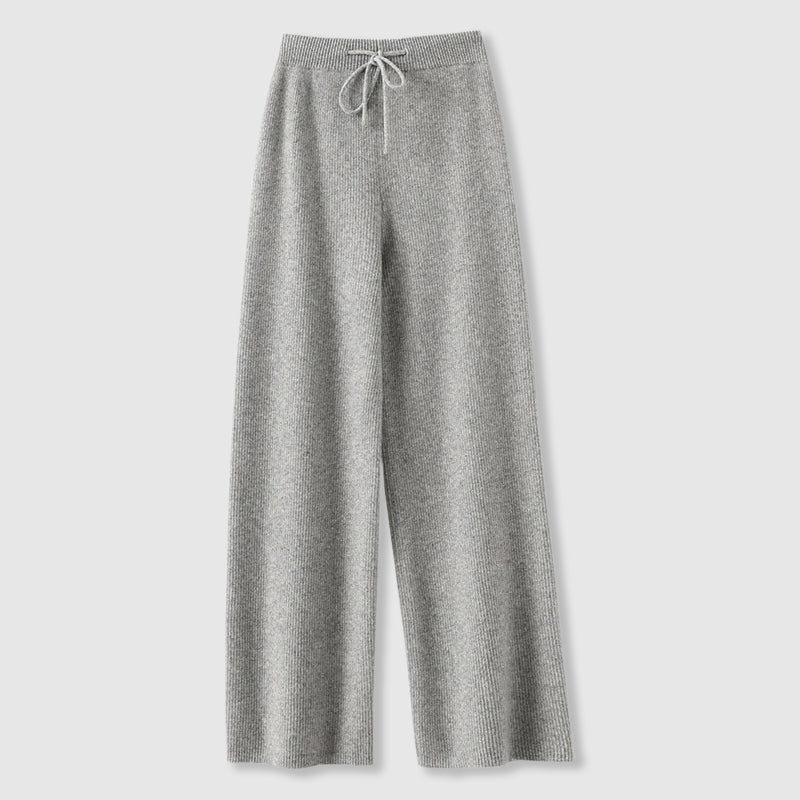 Madison | Women Winter szerokie nogawki Knit pants