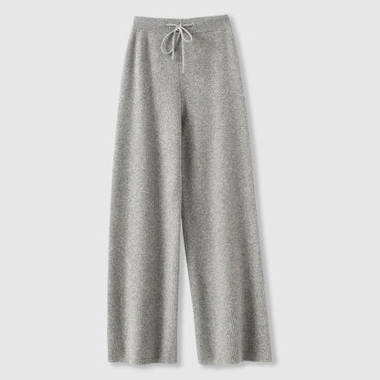 Madison | Women Winter szerokie nogawki Knit pants