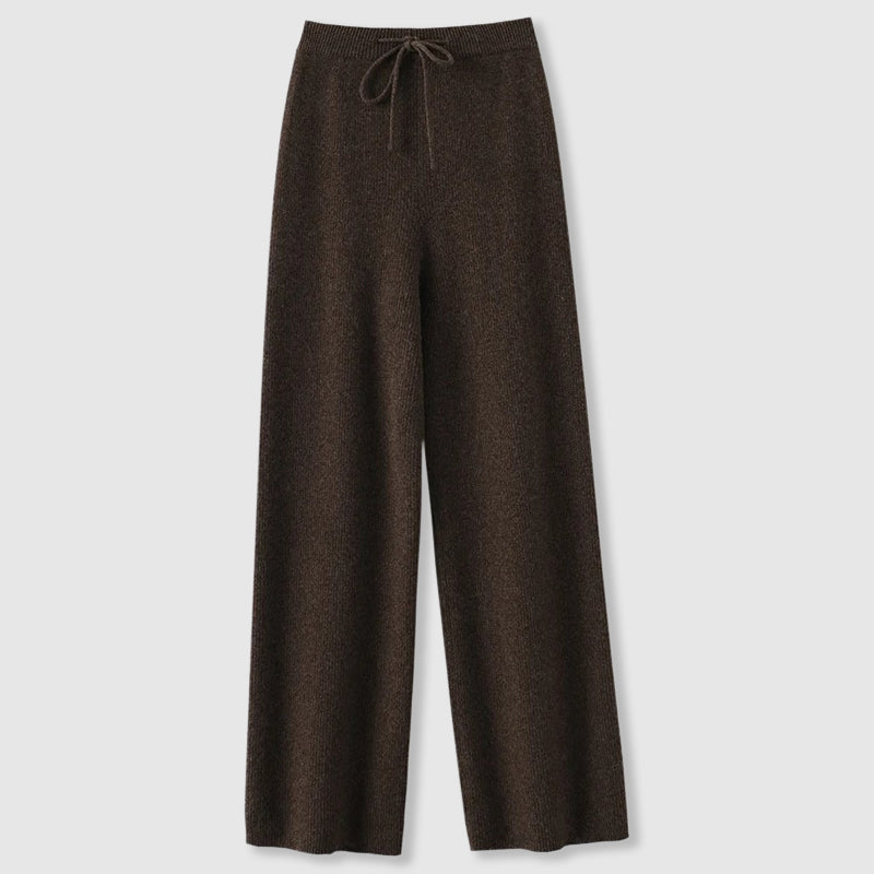 Madison | Women Winter szerokie nogawki Knit pants