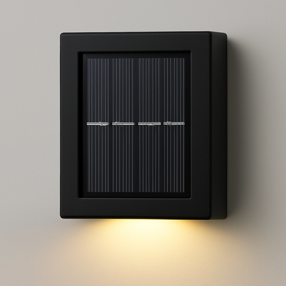 Solar Wandlampen LED Außen | 8h Leuchtdauer | Bewegungsmelder Kabellos | Lumavex