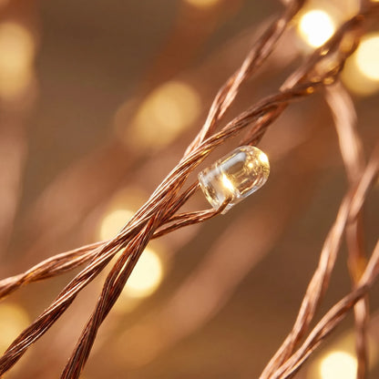 Solarvine - Solar-Powered Outdoor Fairy String Lights- Outdoor Garden Decorating