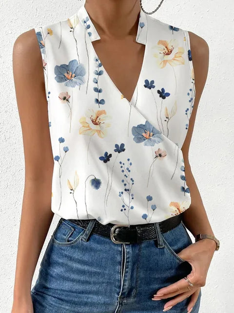 Soleil Women's Top | Lightweight V-Neck Going Out Top 3