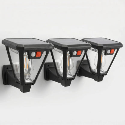 Solumix - Solar LED Wall Light With Motion Sensor- Motion-Triggered Lighting