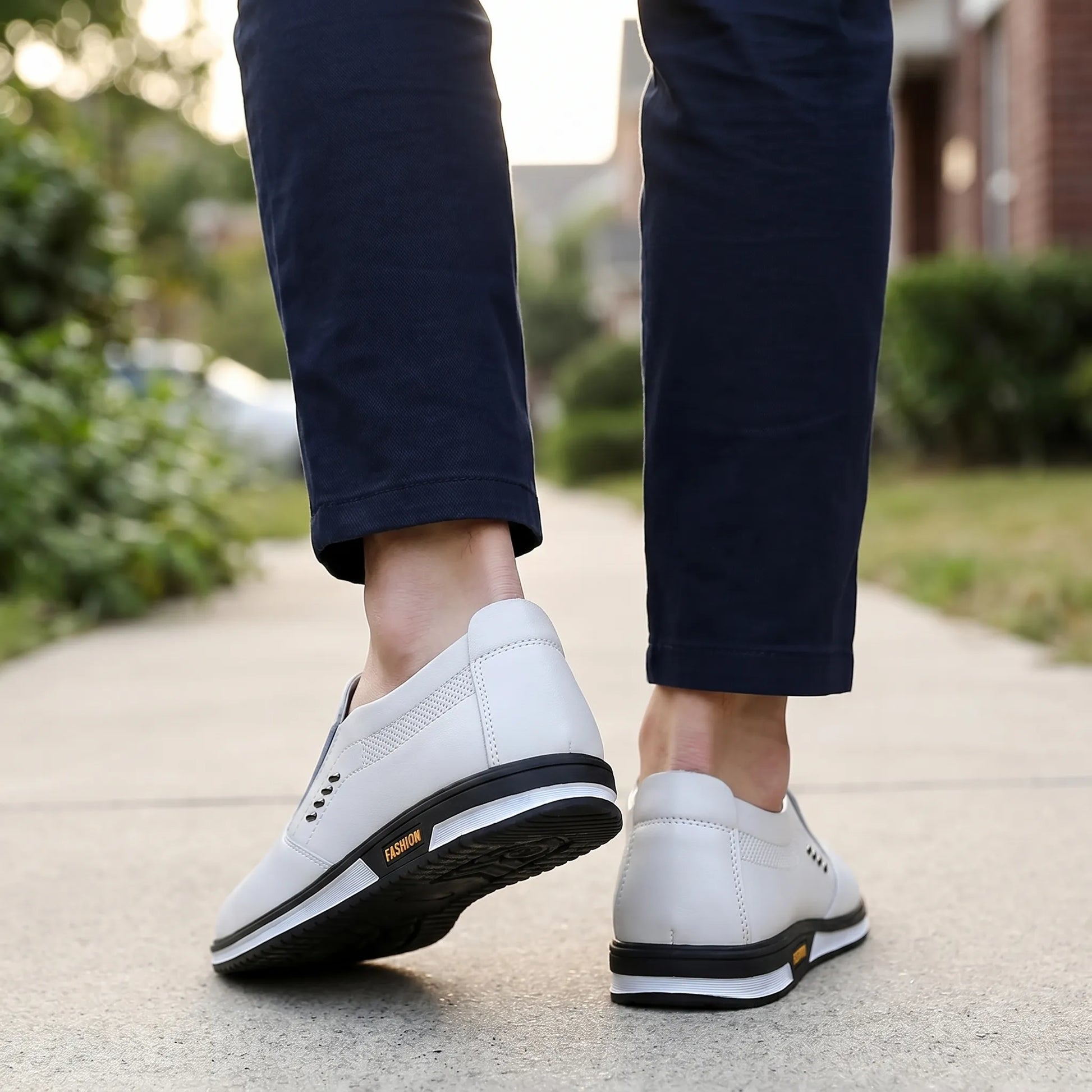 Solvex - Slip-On Loafer With Breathable Side Panel  Everyday Smart Casual