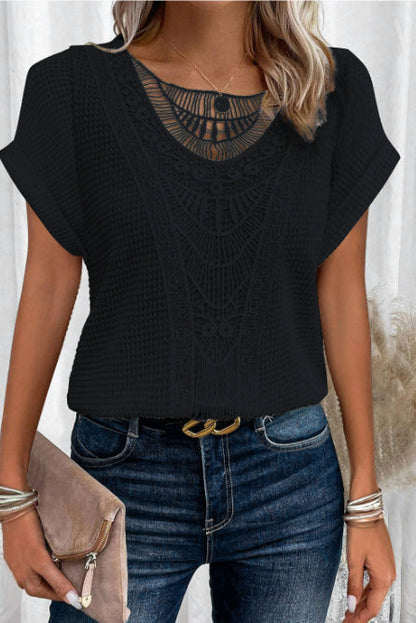Nadine | Vintage Lace Detail Top