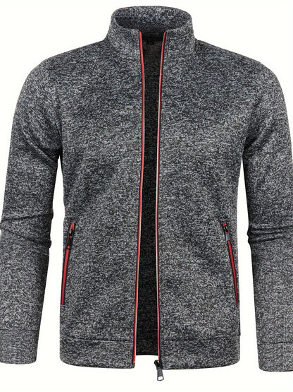 Sportliche Jacke mit Reißverschluss für Herren