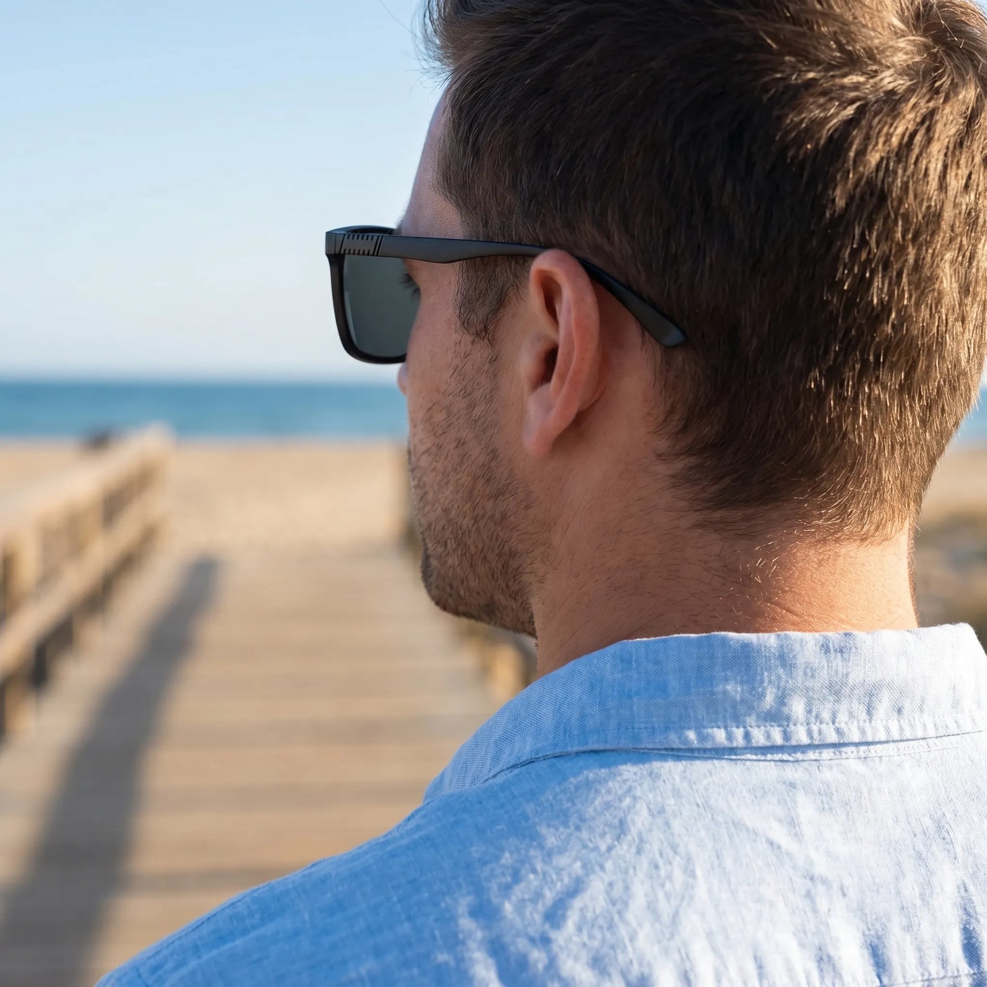 Squarix - Square Frame Uv400 Sunglasses  Outdoor Sun Protection