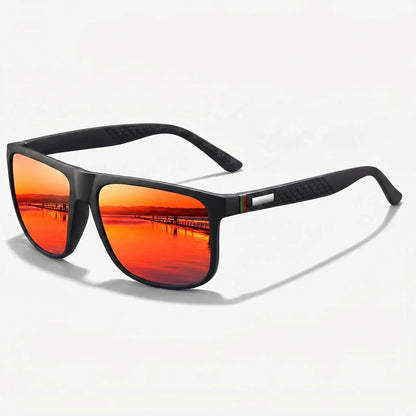 Squavio - Classic Square Frame Outdoor Sunglasses  Outdoor Adventure Wear