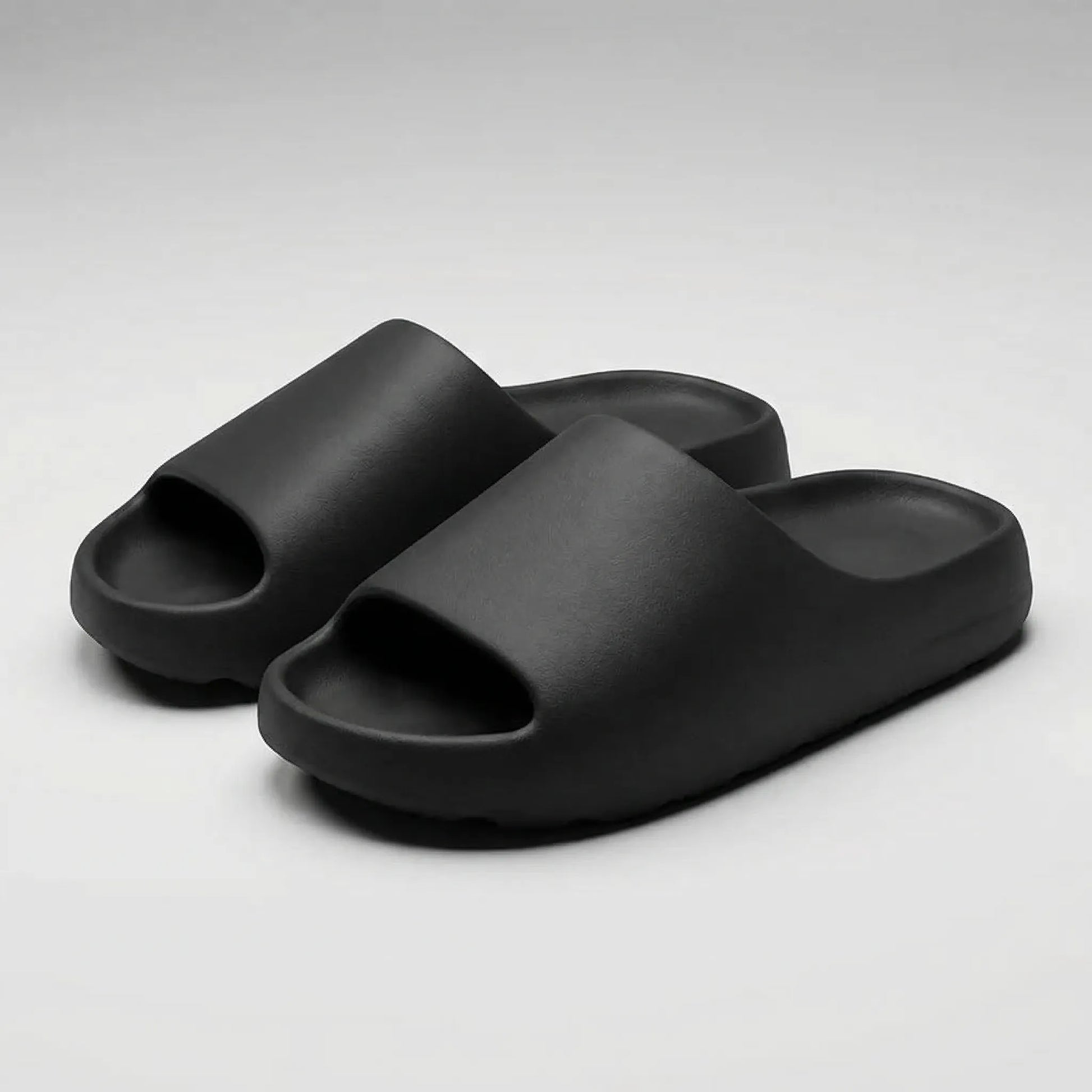 Squishly - Thick-Soled Cushioned Slide Sandal  Casual Everyday Wear