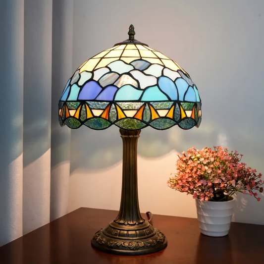 Lebendige Lampe im Rosendesign