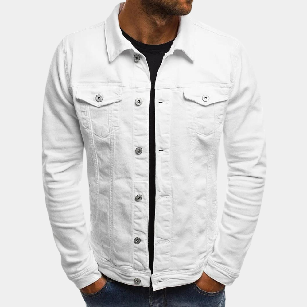 Mathéo – Veste d’été à boutons avec poches poitrine homme