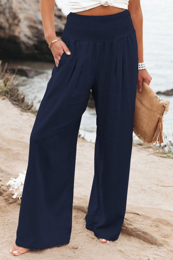 Stilvolle Stoffhose Damen | Hohe Taille aus Leinenmischung | Leichte Sommerhose für ultimativen Komfort 5