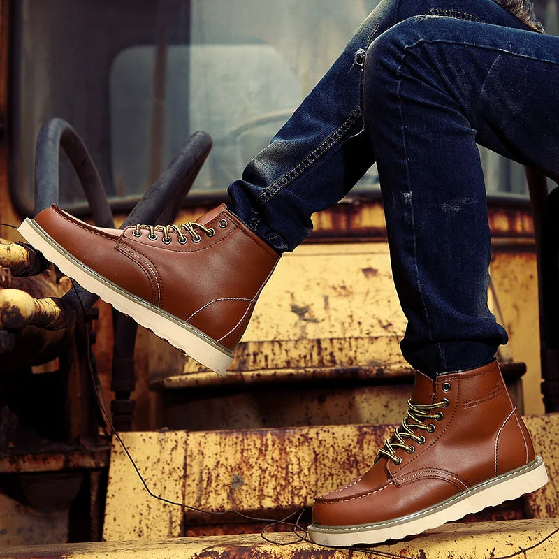 Cedric | Rugged Classic Leather Boots