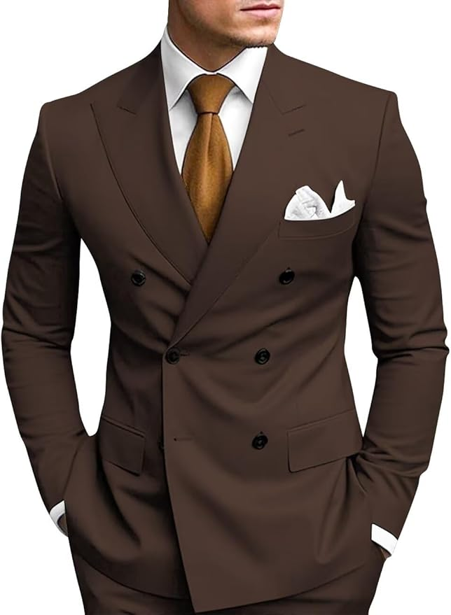 Stoftype | Piek-revers tweedelig pak 12