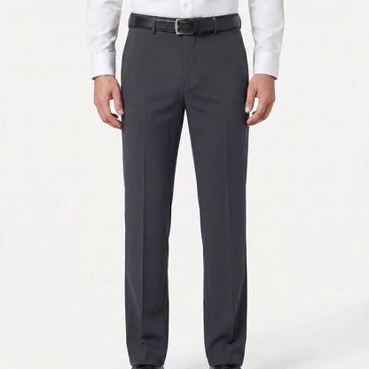 Straivex - Straight-Leg Loose Fit Trousers  Office And Boardroom Wear