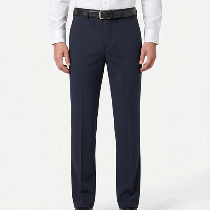 Straivex - Straight-Leg Loose Fit Trousers  Office And Boardroom Wear