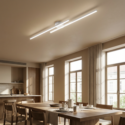 Stropní lampa LED lineární moderní minimalistická