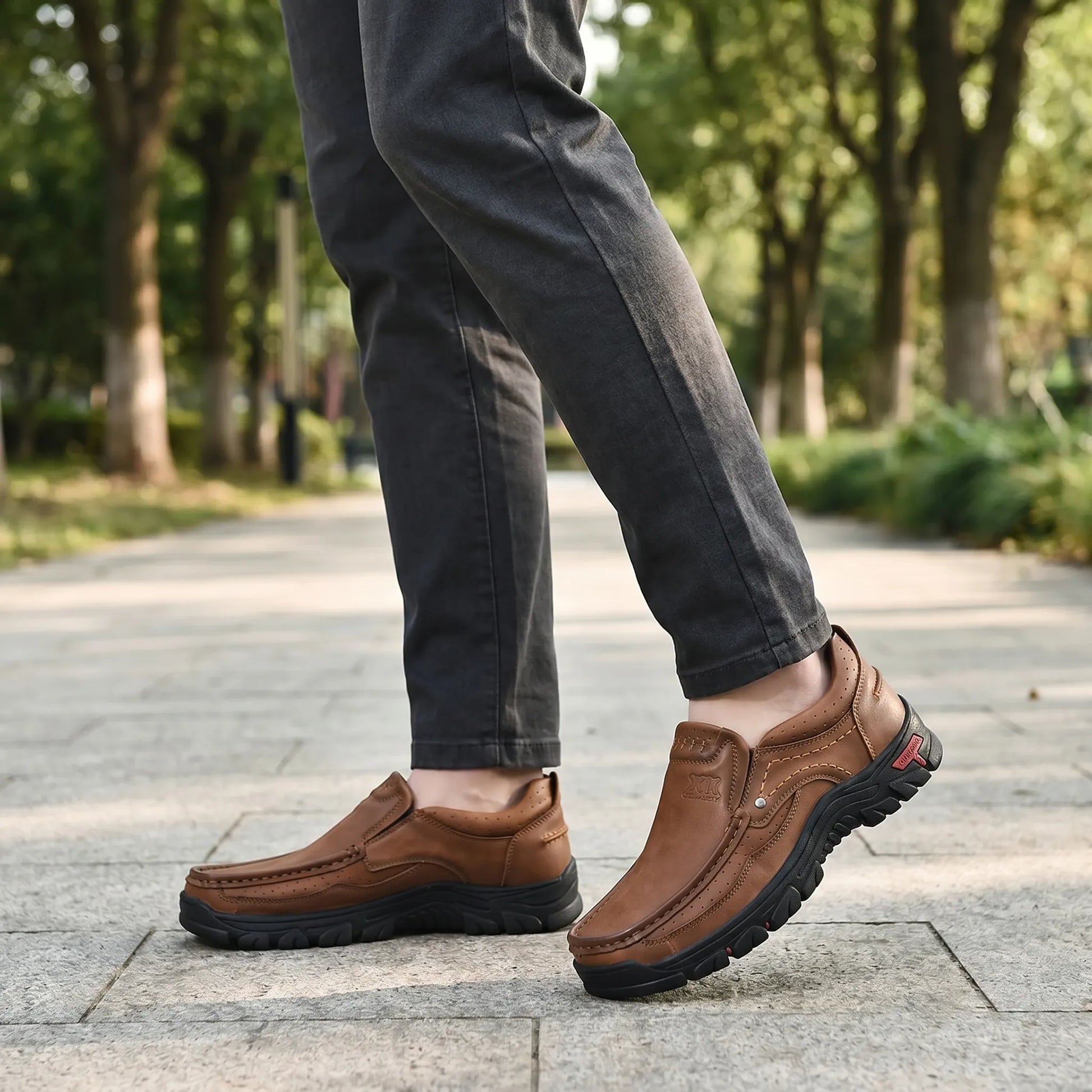 Strydex - Slip-On Moccasin Loafer Flat  Casual Daily Walking