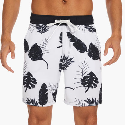 Stylische Badeshorts Herren | Badehosen für Männer mit Kordelzug | Bequeme Shorts für Sommeraktivitäten 2