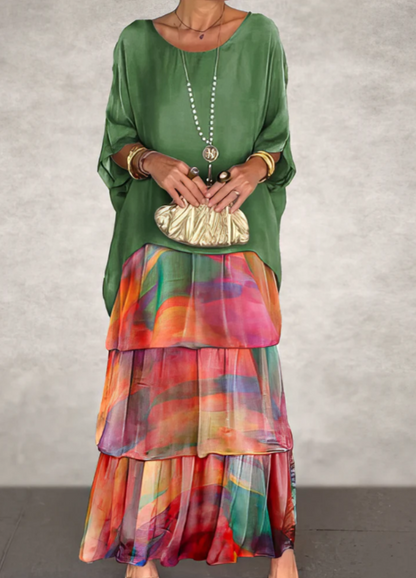 TCF Elegant Maxi Dress - Flowing Women's Outfit