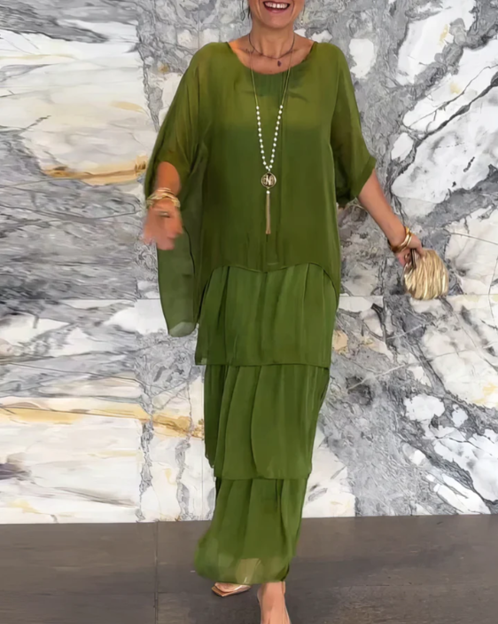 TCF Elegant Maxi Dress - Flowing Women's Outfit