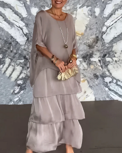 TCF Elegant Maxi Dress - Flowing Women's Outfit