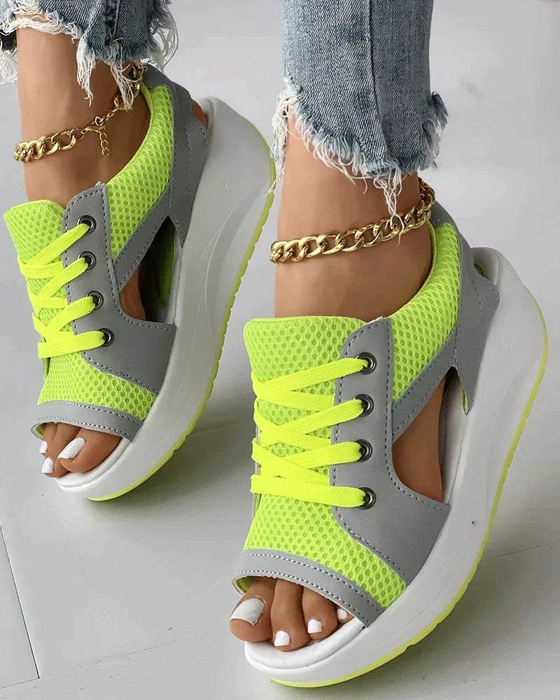 Zoë - Sandali ortopedici - Sandali da donna - Verde - donna ortopedici sandali sandals women sandals - Concept Palermo
