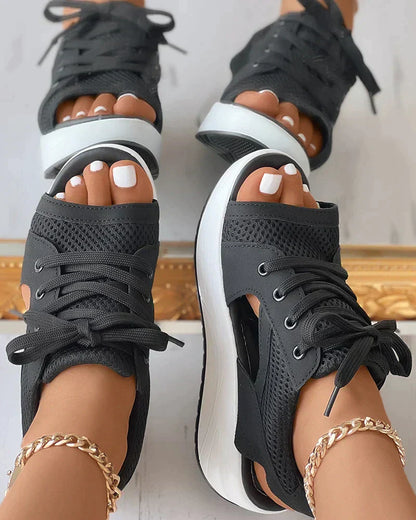 Zoë - Sandali ortopedici - Sandali da donna - Nero - donna ortopedici sandali sandals women sandals - Concept Palermo