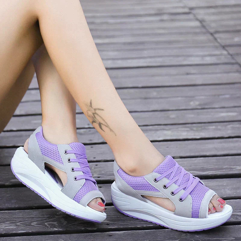 Zoë - Sandali ortopedici - Sandali da donna - Viola - donna ortopedici sandali sandals women sandals - Concept Palermo