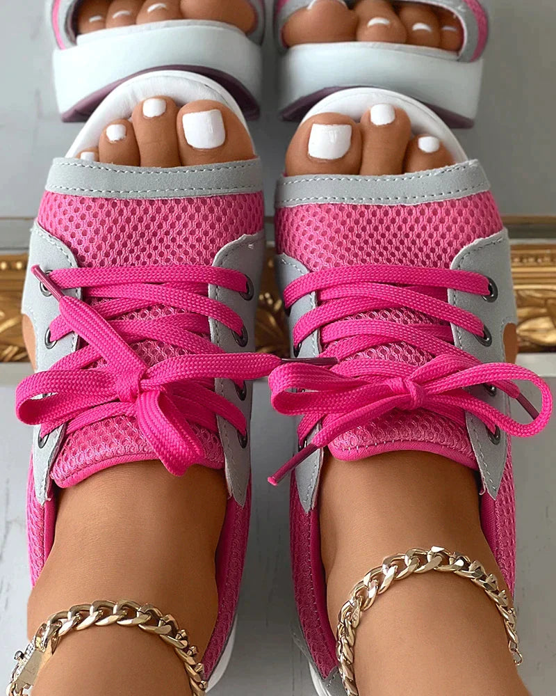 Zoë - Sandali ortopedici - Sandali da donna - Rosa rossa - donna ortopedici sandali sandals women sandals - Concept Palermo
