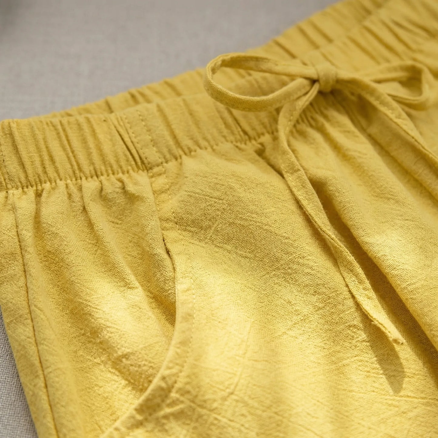 Summova - Short De Tiro Alto Con Cordón Ajustable 