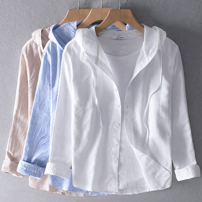 Tyrell® | Breathable Linen Shirt