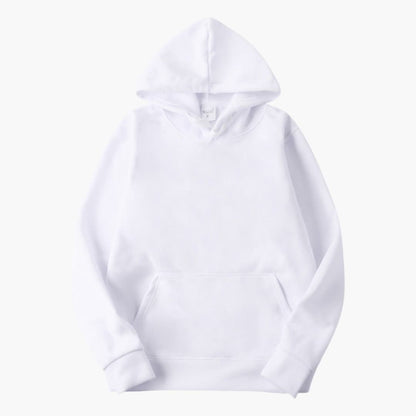 Herr Huva Sweatshirt | Justerbar Huvtröja med Känguruficka
