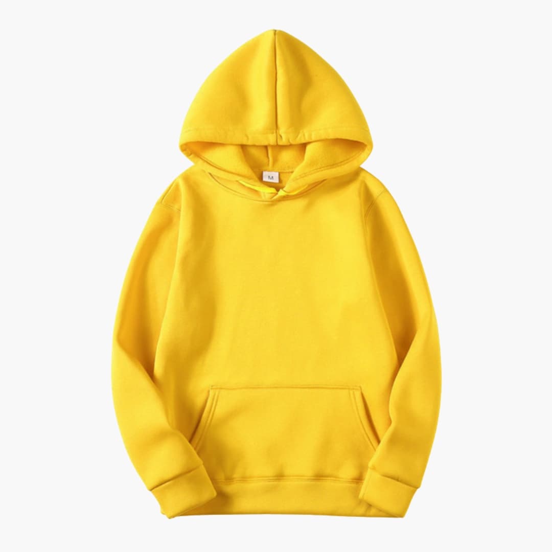 Herr Huva Sweatshirt | Justerbar Huvtröja med Känguruficka