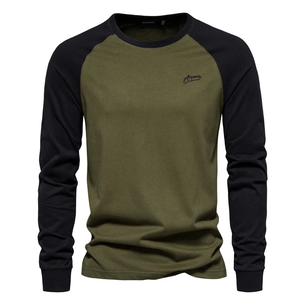 Sweatshirt Heren | Raglan Snit & Strakke Pasvorm