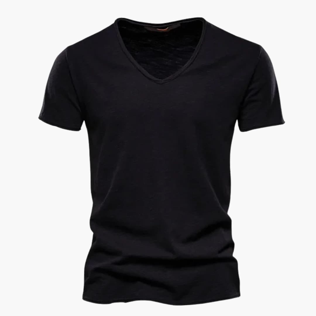 T-Shirt Heren | V-Hals & Zomers Comfort voor Elke Dag