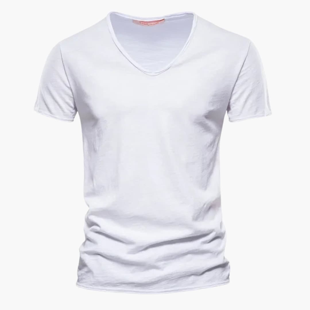 T-Shirt Heren | V-Hals & Zomers Comfort voor Elke Dag