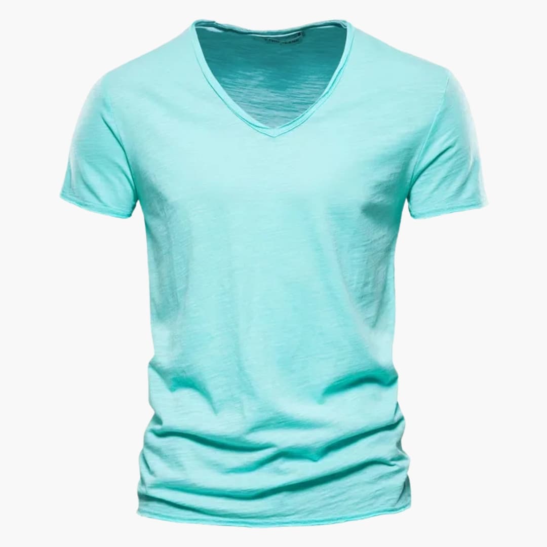 T-Shirt Heren | V-Hals & Zomers Comfort voor Elke Dag