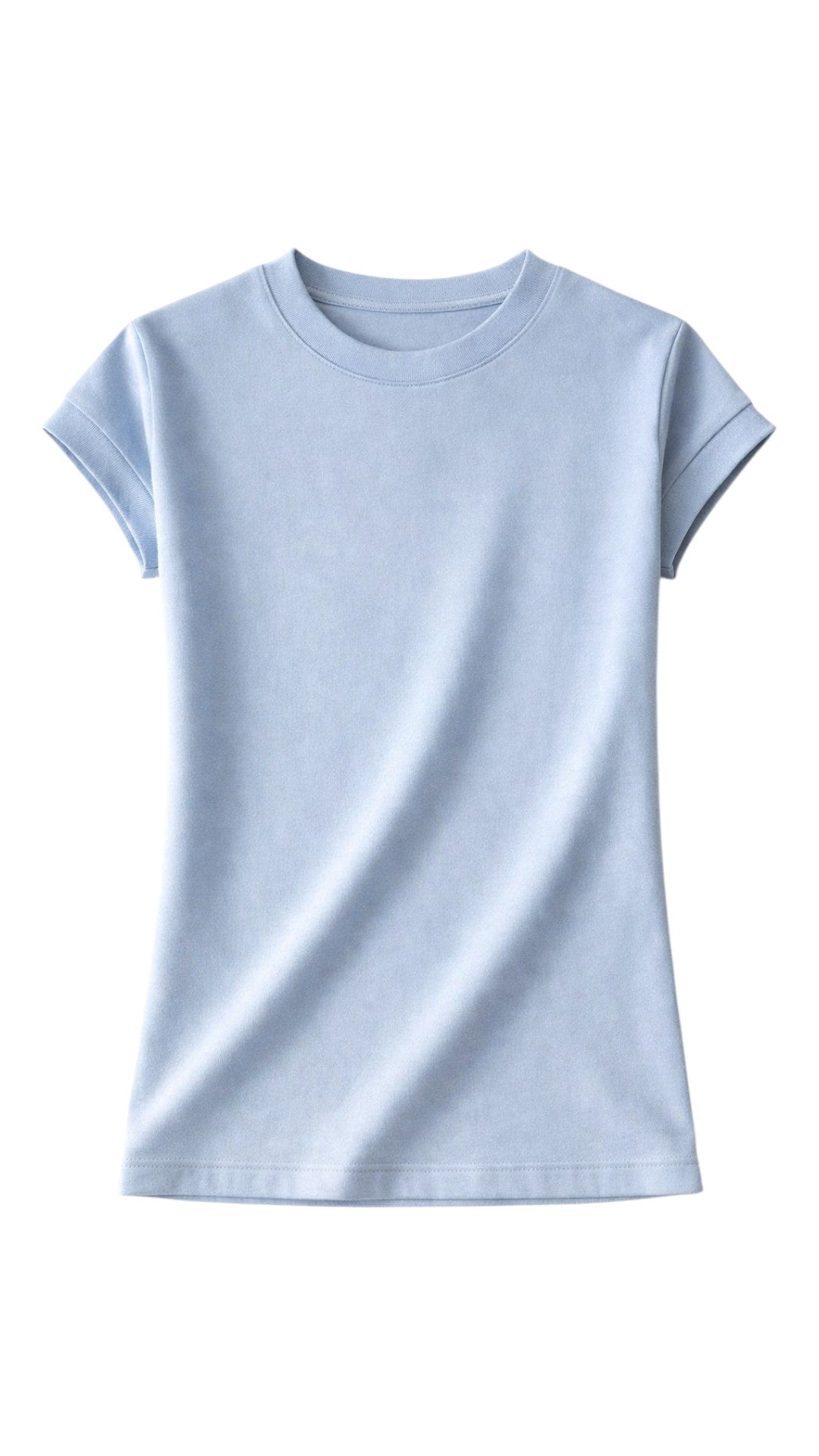 T-Shirt con Collo O e Maniche Corte Uomo | Comfort Quotidiano & Linea Essenziale