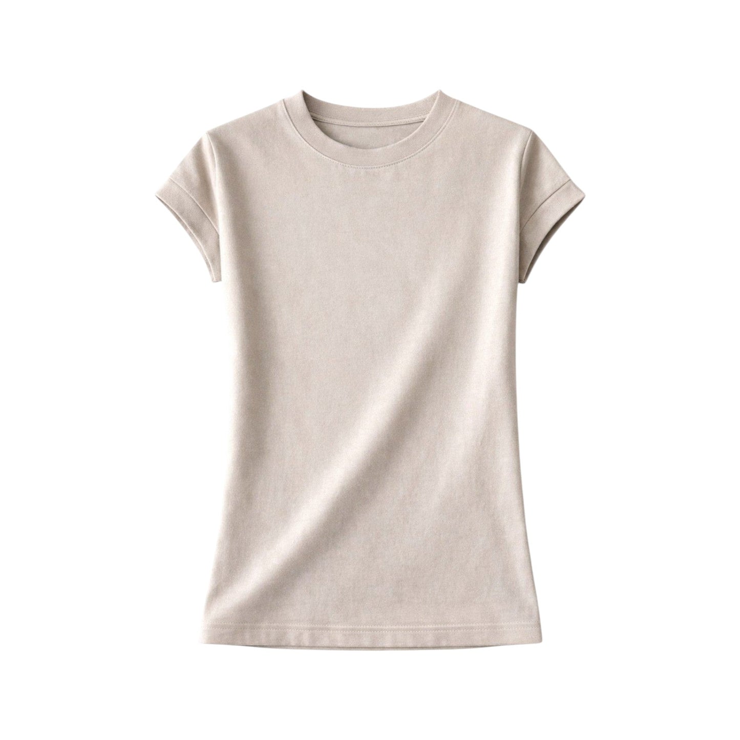T-Shirt con Collo O e Maniche Corte Uomo | Comfort Quotidiano & Linea Essenziale