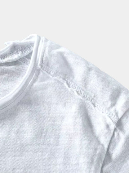 T-shirt herre | Vintage long sleeve t-shirt med rund hals
