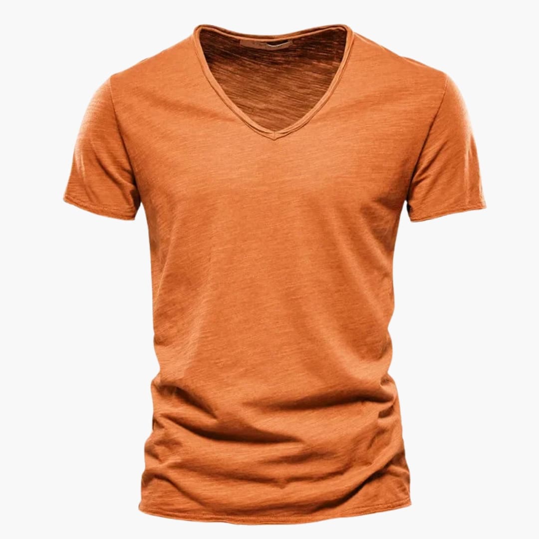 Heren T-Shirt met Ronde Hals en Korte Mouwen – Zomer Essential