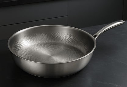 TITAN-PREMIUM PAN – Hochwertige Titanpfanne ohne Beschichtung für alle Herdarten